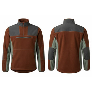 Ropa de Invierno Transpirable, Impermeable y que Absorbe la Humedad, para Caza en Campo, Capa Intermedia Polar, Ropa de Abrigo Ligera para Hombre, de Lana/Algodón, para Actividades al Aire Libre - Product Image 1