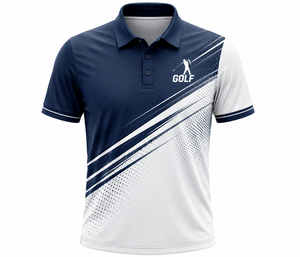 Polo de Golf Deportivo de Secado Rápido con Logotipo Personalizado, Polo de Golf Transpirable para Hombre, Sublimado en Poliéster - Product Image 2