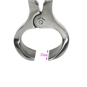 1 unidad de Pinza de Castración de Ovejas de Acero Inoxidable, Pinza de Castración sin Sangre para Ganado, Cabras y Eberes, Pinza de Castración de Carbono - Product Image 3