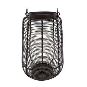 Linterna para el hogar, sala de estar y mesa de boda, iluminación decorativa de suelo, linterna de metal a precio de mayoreo. - Product Image 2