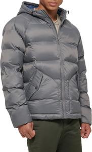 Manteaux d'hiver chauds à capuche pour hommes avec logo personnalisé, vestes matelassées en cuir grande taille pour hommes avec logo personnalisé - Product Image 5