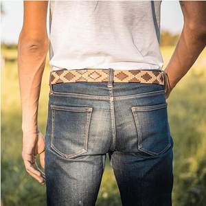 Ceinture de polo équestre, style classique vintage, pour femmes et hommes, en cuir de vache véritable, boucle en alliage réglable, prix de gros - Product Image 4
