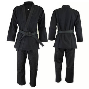 Kimono de Jiu-Jitsu Brésilien en Coton avec Logo Personnalisé, Uniforme d'Arts Martiaux, Kimono de Compétition Homologué BJJ, Tenue Professionnelle d'Entraînement de Jiu-Jitsu - Product Image 4