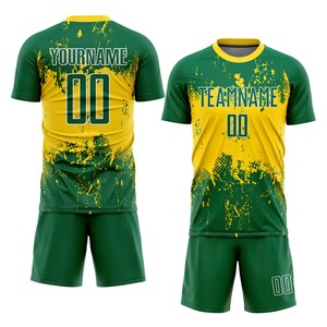 Uniformes de Fútbol Personalizados de Tela Premium, Conjuntos de Uniformes de Fútbol con Estampado por Sublimación Multicolor, Camisetas de Fútbol para Hombre - Product Image 5