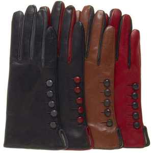 Guantes de Vestir para Hombre con Forro de Cachemira, de Algodón/Poliéster/Spandex, con Pantalla Táctil, para Deportes al Aire Libre, Uso en Invierno, Color Personalizado OEM - Product Image 1