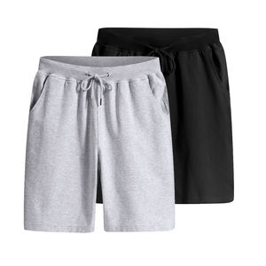 Pantalones Cortos Deportivos Casuales de Felpa 100% Algodón 2026 con Bolsillos para Hombre, para Correr, Gimnasio y Entrenamiento - Product Image 1