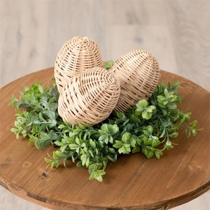 Sustainable easter <b>basket</b> stuffers handcrafted rattan <b>egg</b> cheapest price decor accessories - Product Image 4