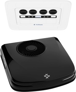 Aire Acondicionado para Techo de Autocaravana con Calefactor, 10,000 BTU, Bajo Perfil, DC, Silencioso, con Batería, para Camper, Furgoneta - Product Image 1