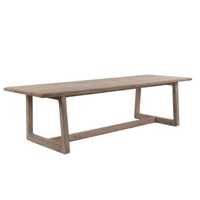Table de salle à manger ovale en chêne massif avec pieds à broches traditionnels et base à détails bobine pour cuisine moderne ou maison de style farmhouse