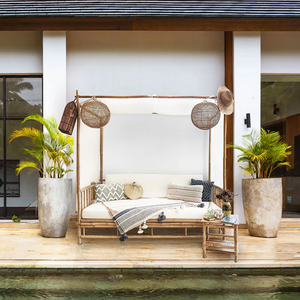 Lit de jour en bambou, canapé en bambou, grande taille, fabricant et exportateur, design européen moderne, 100% bambou, Vietnam - Product Image 6