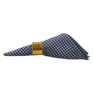 Accessoires de table en métal, nouveau look sur le thème de l'or, porte-serviettes, décoration de table, porte-mouchoirs pour restaurant, décoration de mariage - Product Image 2