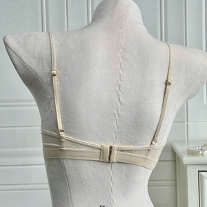 Conjunto de Lencería de Encaje de 2 Piezas, Sujetador Push-Up Transparente con Aros y Tanga para Mujer, Alta Calidad - Product Image 2