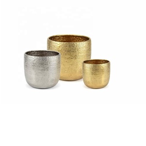 Jarrón de aluminio de mesa de alta calidad, Metal moderno de jarrón de mesa, florero de aluminio decorativo para boda, decoración de mesa para sala de estar - Product Image 4