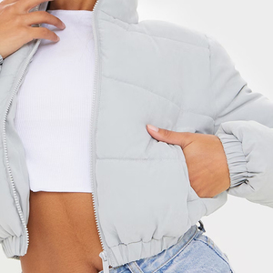 Factory Direct Supplier Women <b>Puffer</b> <b>Jackets</b> In <b>Cheap</b> Price Casual Wear Crop Top Best Design Women <b>Puffer</b> <b>Jacket</b> - Product Image 3