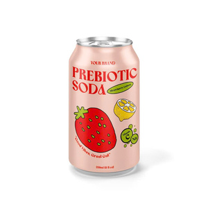 Bebida Gaseosa Prebiótica de Marca Privada, Sabor Jengibre y Lima, Lata de 330 ml, Muestra Gratis, Diseño Gratis, Calidad de Exportación, Precio Económico, HACCP, HALAL - Product Image 3