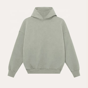 AIFRAN Sweat à capuche de luxe 100% Coton 400 g/m² épais pour Homme, Coupe Oversize Boxy, Uni, Streetwear, Pack Technique Personnalisable - Product Image 6