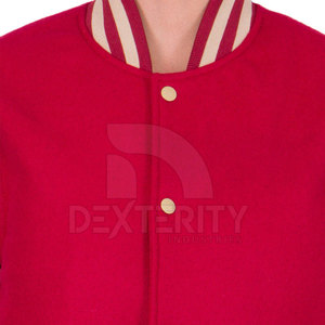 Servicio OEM, Último Diseño, Precio Económico, Chaquetas Letterman para Mujer, MOQ Bajo, Talla Personalizada, Chaqueta Letterman Tejida y Transpirable - Product Image 6