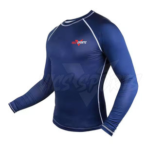 Camiseta de Protección Solar (Rash Guard) de Poliéster y Spandex, Transpirable y Elástica, Ideal para Entrenamiento - Product Image 3