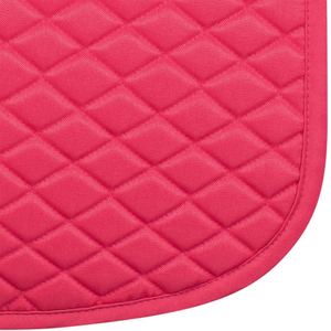 Tapis de selle de dressage et de saut en coton matelassé, doublure polaire turquoise, réglable, pour l'entraînement, sangle de maintien incluse - Product Image 6