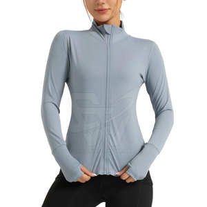 Premium Women Yoga <b>Jacket</b> <b>Lightweight</b> Full Zip Activewear Layer For Stretch Training <b>Running</b> Fitness And Daily Comfort - Product Image 5