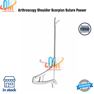 Pasador de Suturas Scorpion Profesional para Artroscopia de Hombro – Acero Inoxidable de Grado Médico – Instrumento Quirúrgico Reutilizable |   OLDMED - Product Image 5