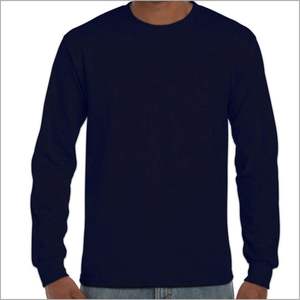 Camiseta Lisa de Manga Larga Unisex para Hombre con Logotipo Personalizado, Impresión Digital, 100% Algodón, Secado Rápido - Product Image 3