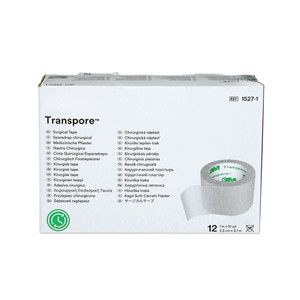 Cinta Adhesiva Médica Transparente, Transpirable, para Fijación de Apósitos Quirúrgicos, 1.25cm / 2.5cm / 5cm x 9.1m - Product Image 3