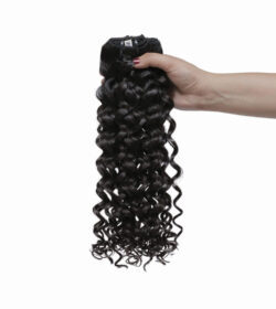 Cheveux indiens Remy bouclés à double trame (densité moyenne) - Origine éthique, pointes doublement tirées, sans traitement chimique - Product Image 4