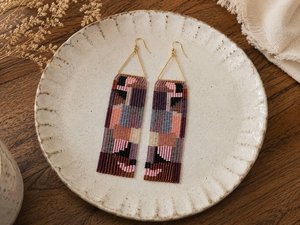 ต่างหูห้อยประดับลูกปัดสไตล์โบฮีเมียนทำมือ TIMELESS CRAFT สำหรับผู้หญิงและเด็กผู้หญิง ดีไซน์ใหม่ เครื่องประดับแฟชั่นแบบมีพู่ห้อย โปรโมชั่นพิเศษ - Product Image 4