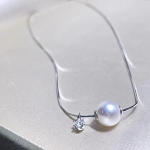 Collar con Colgante de Perlas Naturales de Estilo Francés de Lujo para Mujer Lulutong, 13-14 mm, con Caja de Regalo a Juego - Product Image 5