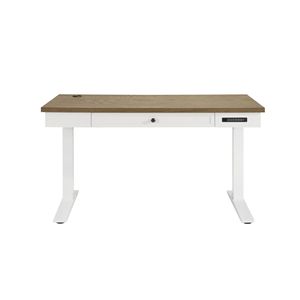 Scrivania Elettrica Regolabile in Altezza con Piano Unico Senza Giunzioni per Ufficio Domestico e Studio, Utilizzo Multilivello - Product Image 5