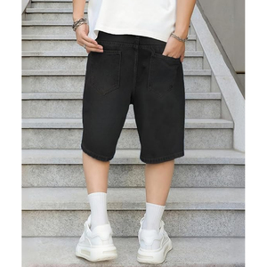 Vintage Acid Wash Denim Jorts Unisex Baggy Streetwear 100 Cotton Custom Logo <b>Shorts</b> Manufacturer - Product Image 2