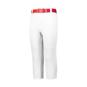 Pantalon de baseball sur mesure en polyester pour jeunes, coupe courte avec poche latérale, pour équipe - Product Image 1