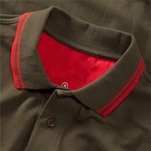 Camiseta de Golf y Tenis Personalizada para Hombre, Antiarrugas, de Secado Rápido, Estilo Vintage, Corte Regular, Manga Corta, Diseño Sólido - Product Image 6