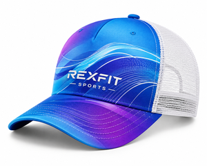 REXFIT Sports Mesh Trucker <b>Hat</b> 6-Panel Adjustable Breathable Unisex Adult Cap Spring <b>Summer</b> Sporty Style - Product Image 1