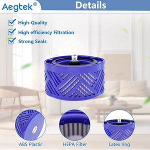 Piezas de repuesto <span class=keywords><strong>V6</strong></span> Post Pre filtros HEPA para Dysons Absolute Motorhead <span class=keywords><strong>aspiradora</strong></span> inalámbrica 965661-01 y 966741-01 - Product Image 4