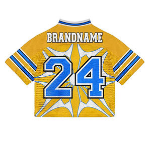 Best Manufacturer Custom Rugby American Football <b>Jersey</b> Regular Fit <b>Short</b> Breathable Mesh Custom Color Size 100% Polyester Made - Product Image 2