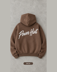 Top Trending Heavyweight Cotton Fleece Blank Streetwear Unisex Hoodie Drop Shoulder Oversized Brown Pullover <b>Sweatshirts</b> - Product Image 2