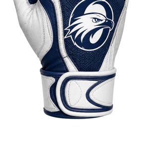 White & Navy Blue American Football Receiver Gloves with Premium Grip Breathable Flexible Fit for Training and <b>Game</b> Day - Product Image 5
