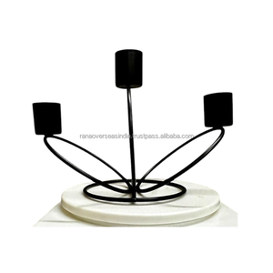 Portavelas de metal Premium al por mayor, pieza decorativa de lujo para bodas, celebraciones y hogar en diseños únicos - Product Image 4