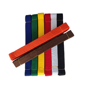 Ceintures de Jiu-Jitsu Brésilien personnalisées avec logo noir, blanc, bleu et différentes couleurs - Product Image 2