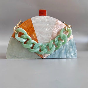 Sac à main d'embrayage en résine de qualité supérieure Sac à main rigide unique pour boîtes de nuit et événements de gala de fournisseur indien - Product Image 3