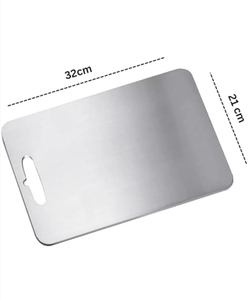 Edelstahl-Schneidebrett Direkt vom Hersteller für Internationale Importeure, Distributoren, Großhändler und Gewerbeküchen - Product Image 2