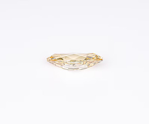Bague personnalisée avec diamant solitaire jaune taille marquise, de couleur fantaisie, cultivé en laboratoire, certifié IGI - Product Image 5