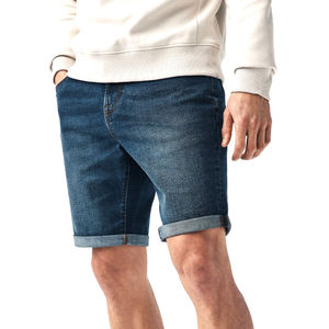 Shorts de Mezclilla Elásticos para Hombre de Alta Calidad, Transpirables, para Uso Casual de Verano - Product Image 4