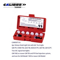 Kit de prueba de impulsos de luz Noid para inyectores de combustible universales TAIWAN CALIBRE con juego de lujo, 1 año de garantía, moldeado por soplado para
