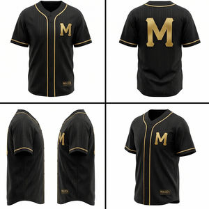 Camiseta de béisbol urbana moderna, uniforme deportivo transpirable con sublimación personalizada, camiseta de equipo de moda MALUZA INDUSTRIES - Product Image 6