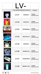 MIRAGE7 LED Ice Bucket Boat Shape <b>Plastic</b> Cooler Illuminated Beverage Tub 12L Round for Party Modern Design Custom Edition - Product Image 4