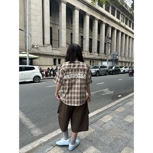Blusa Unisex de Manga Corta, Estilo Vintage, Color Sólido, Tejido de Punto de Algodón Orgánico Transpirable, Detalles Bordados, Corte Ajustado, para Verano - Product Image 3