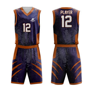 Uniformes de Baloncesto Personalizados de Fábrica OEM, Uniformes de Baloncesto Personalizados de Tela 100% Poliéster - Product Image 1